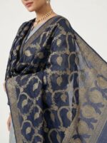 Premium Cotton Unstitched 3 Piece Suit Set for Women with Elegant Paisley Floral Print, Printed Kurta Fabric, Designer Dupatta & Matching Salwar Material - Image 5