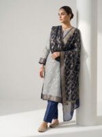 Premium Cotton Unstitched 3 Piece Suit Set for Women with Elegant Paisley Floral Print, Printed Kurta Fabric, Designer Dupatta & Matching Salwar Material - Image 2